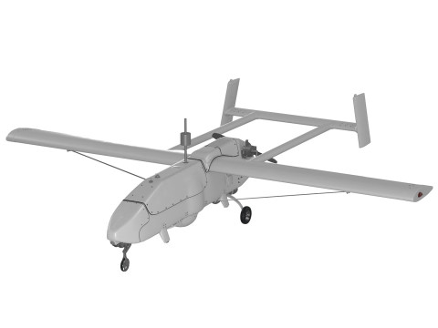 AAI RQ-2 Öncü Keşif İHA drone 3D Model