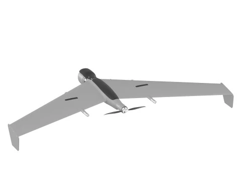 Drone UAV ZALA 421-16 Modello 3D