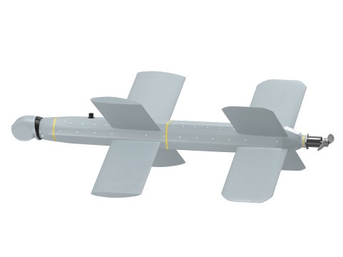 ZALA Lancet UAV Kamikaze Drone Modelo 3D