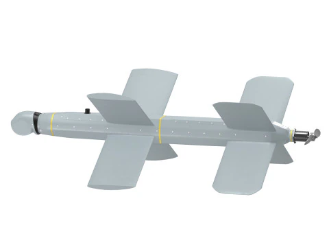 Drone ZALA Lancet UAV Kamikaze Modello 3D