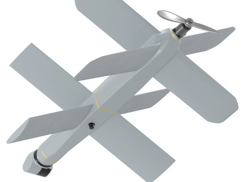 ZALA Lancet UAV Kamikaze Drone Modelo 3D