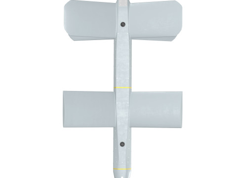 ZALA Lancet UAV Kamikaze Drone Modelo 3D