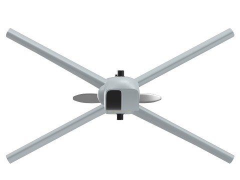 ZALA Lancet UAV Kamikaze Drone Modelo 3D