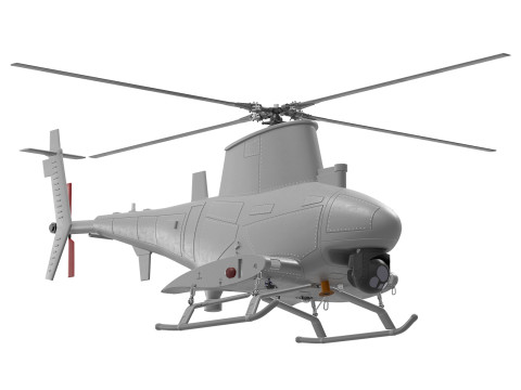Drone Northrop Grumman MQ-8 Fire Scout Modello 3D