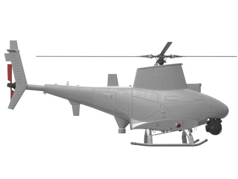 Drone Northrop Grumman MQ-8 Fire Scout Modello 3D