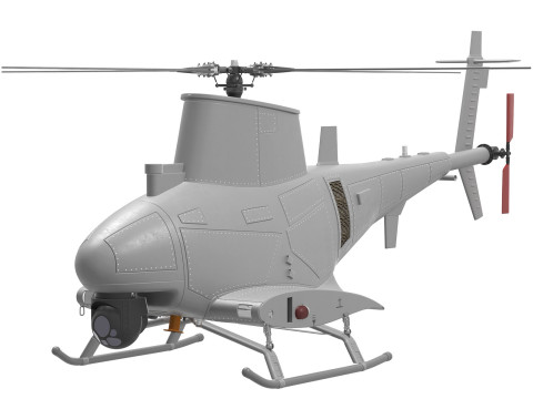 Drone Northrop Grumman MQ-8 Fire Scout Modello 3D
