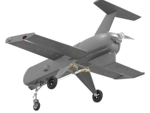 Dron Alliant RQ-6 Outrider Model 3D