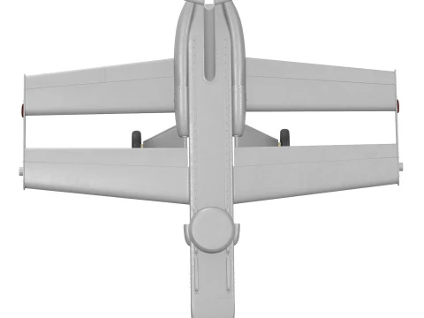 Drone Alliant RQ-6 Outrider Modelo 3D