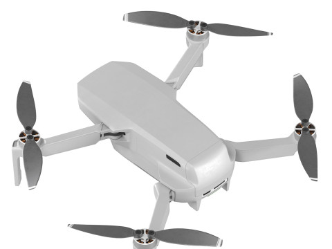 Drone Mini Quadcopter DJI Mavic Model 3D