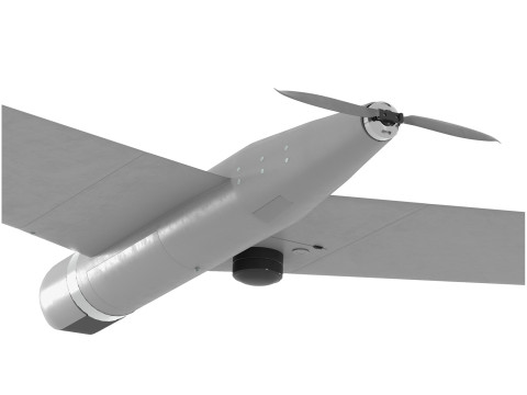 Onbemand luchtvoertuig Zala 421 3D Model
