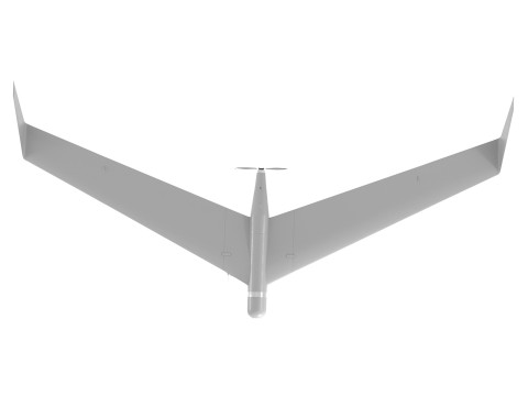 Onbemand luchtvoertuig Zala 421 3D Model