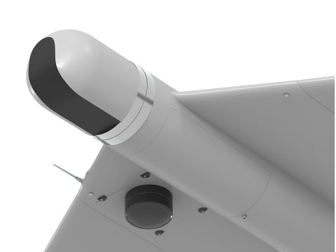 Onbemand luchtvoertuig Zala 421 3D Model