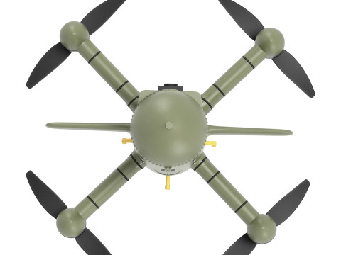 斯汀反无人机无人机 3D 模型