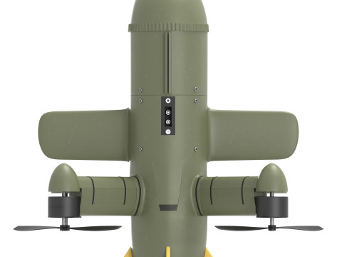 斯汀反无人机无人机 3D 模型