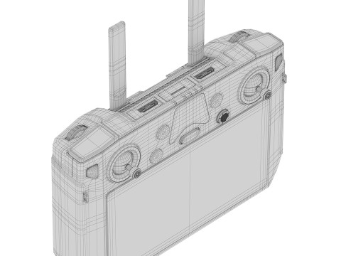 DJI Smart Controller Modello 3D