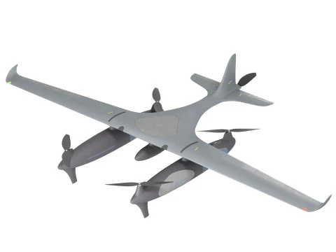 Unmanned Heven Drone Raider loader 3D Model