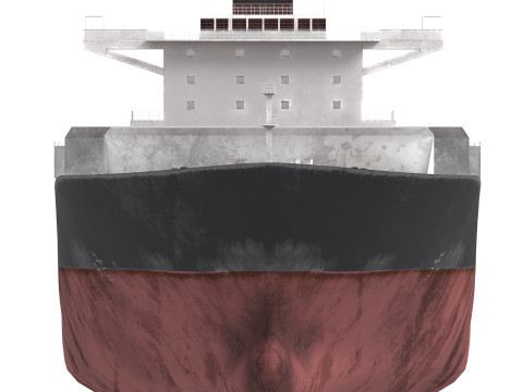 Navio de carga Low-poly AP Modelo 3D