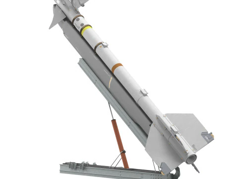 R-73 AA 11 Archer SeeDragon Launcher 3D Model