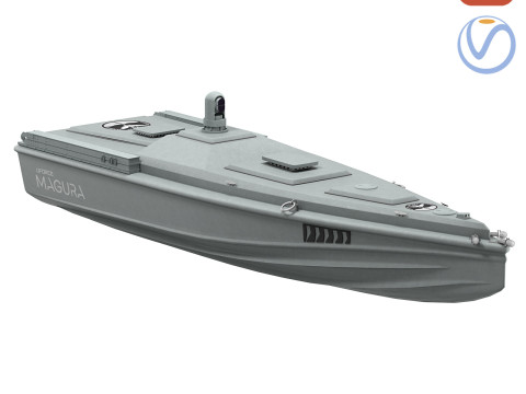 Boat Magura Ukrainian Naval Drone Model 3D