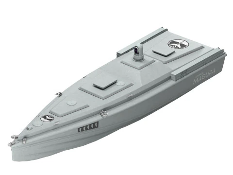 Катер Магура Украинский ВМФ Дрон 3D Модель