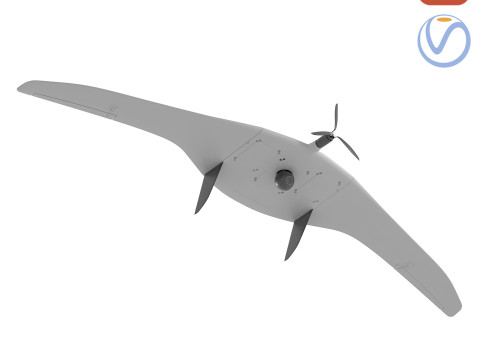 Spy Drone Supercam S350 3D Model