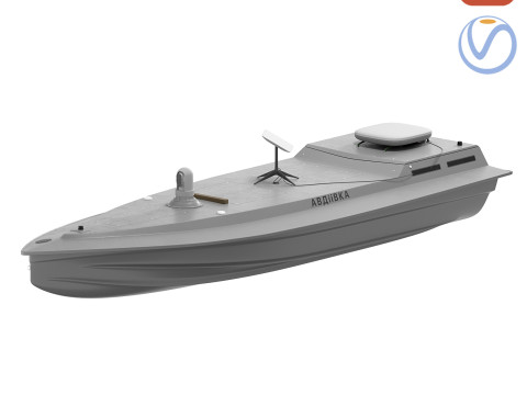 Drone naval Sea Baby Avdiivka Modelo 3D