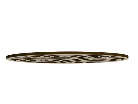 Fourth Level Mfg Designs Triskelion Celtic Knot 3D Model