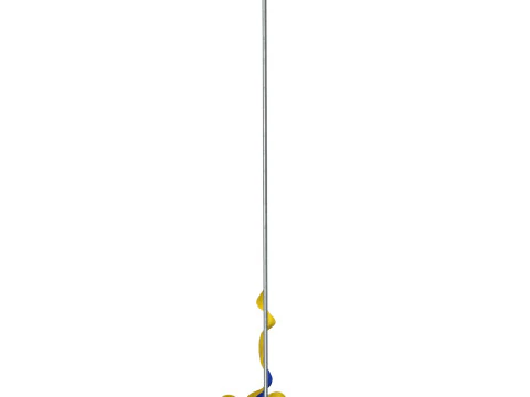 Ukraine Exterior Flag 3D Model