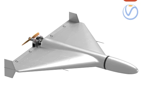 Bezzałogowy dron szturmowy Shahed 136 Model 3D