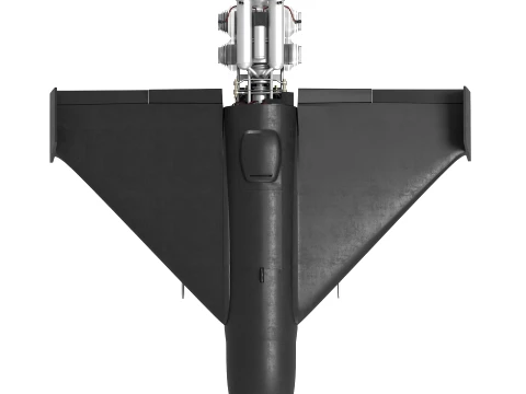 BEHEMOTH Long-Range Strike UAV 3D Model