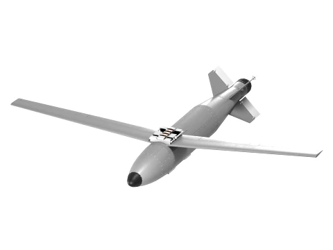 First Ukrainian Remote-Controlled Guided Bomb DG 3D Model