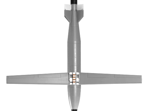 First Ukrainian Remote-Controlled Guided Bomb DG 3D Model
