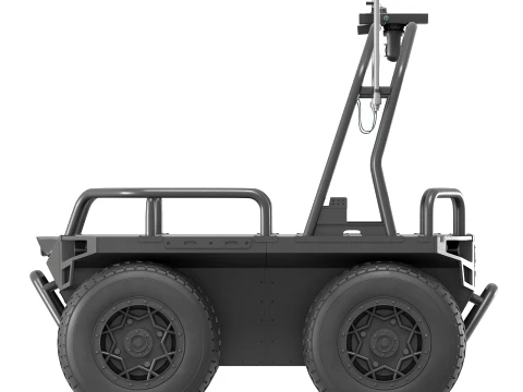 Ratel M Robotic Logistic UGV 3D Model