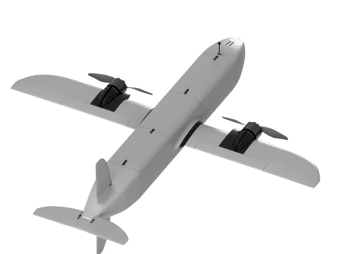 TYTAN Interceptor METIS UAV 3D Model