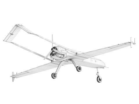 Drone AN-196 LUTYI UAV 3D Model