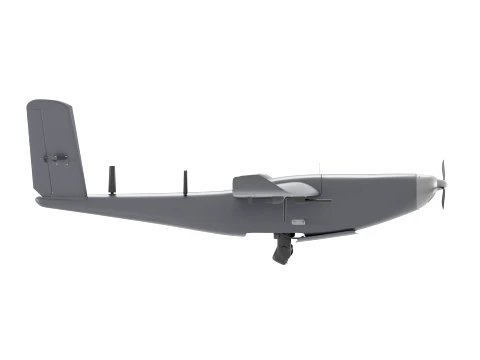 GOR Multirotor UAV 3D Model