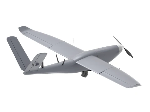 GOR Multirotor UAV 3D Model