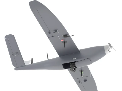 GOR Multirotor UAV 3D Model