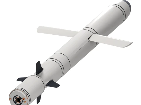 Kalibr Cruise Missile 3D Model