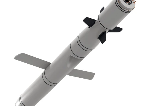 Kalibr Cruise Missile 3D Model