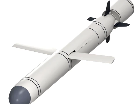 Kalibr Cruise Missile 3D Model