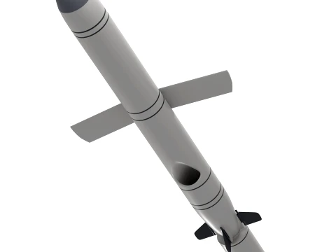 Kalibr Cruise Missile 3D Model