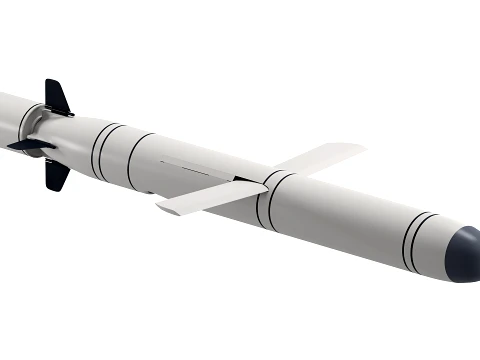 Kalibr Cruise Missile 3D Model