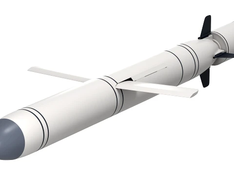 Kalibr Cruise Missile 3D Model