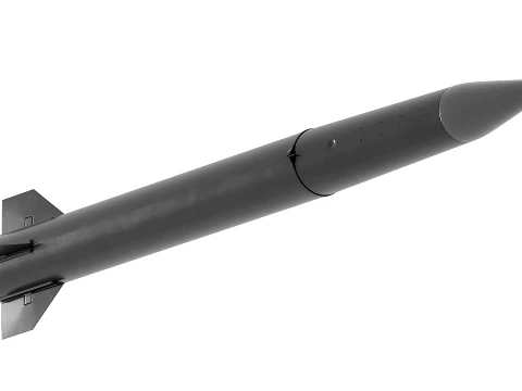 FP-7 Ballistic Missile 3D Model