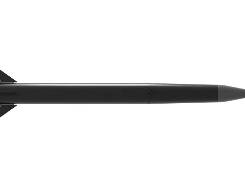 FP-7 Ballistic Missile 3D Model
