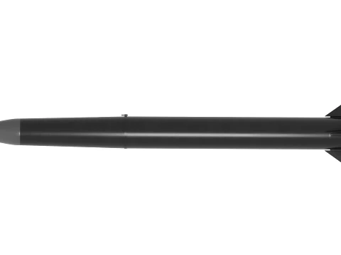 FP-7 Ballistic Missile 3D Model