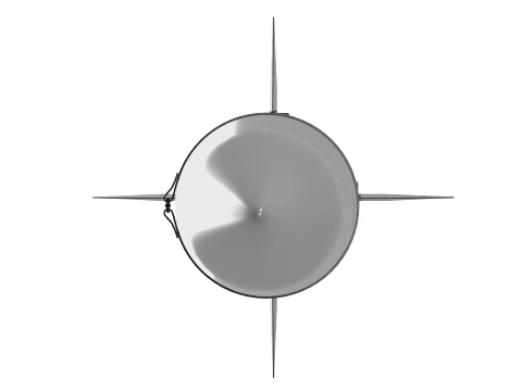 FP-7 Ballistic Missile 3D Model