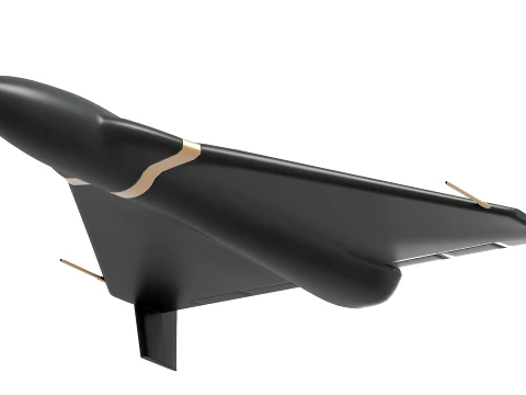 Shahed-238 Jet UAV 3D Model