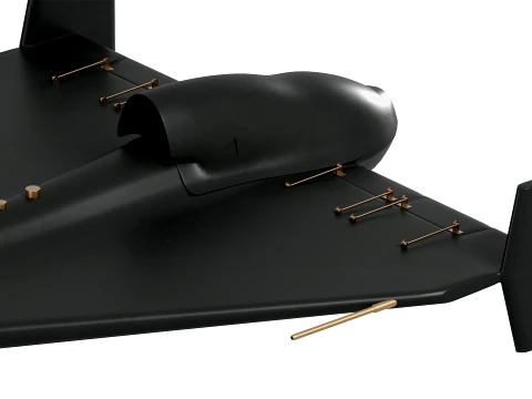 Shahed-238 Jet UAV 3D Model